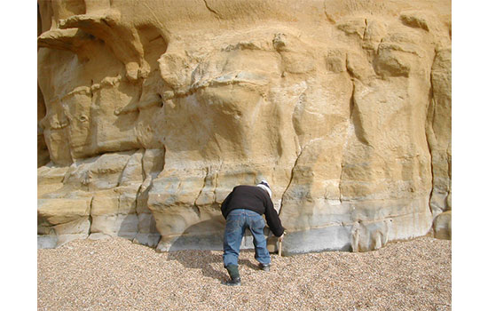 Rock face photo